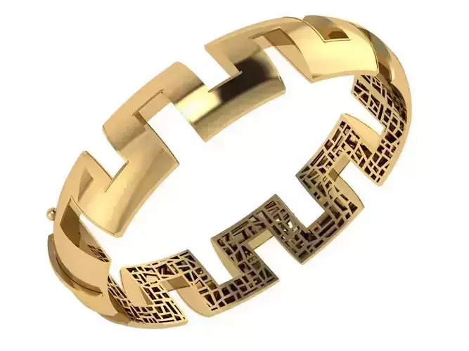 Custom Design Gold Bracelet