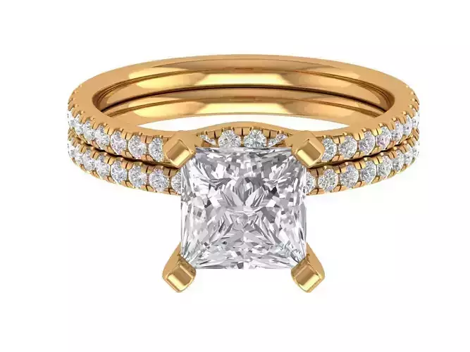 Princess Engagement Ring