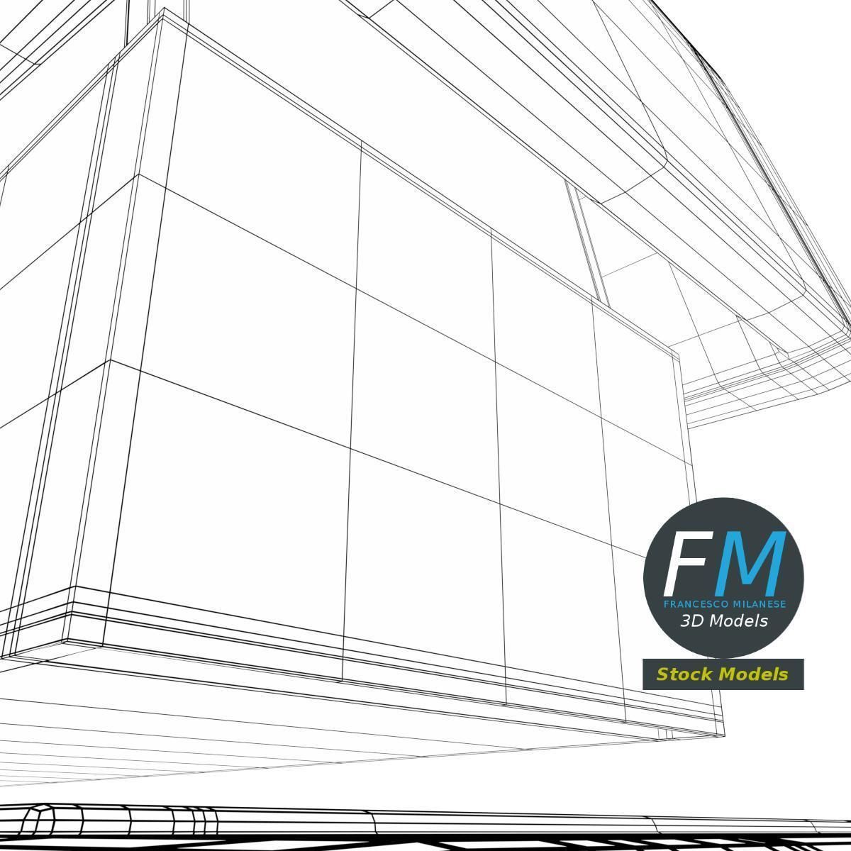 Stapler receipt printer 3D model_8