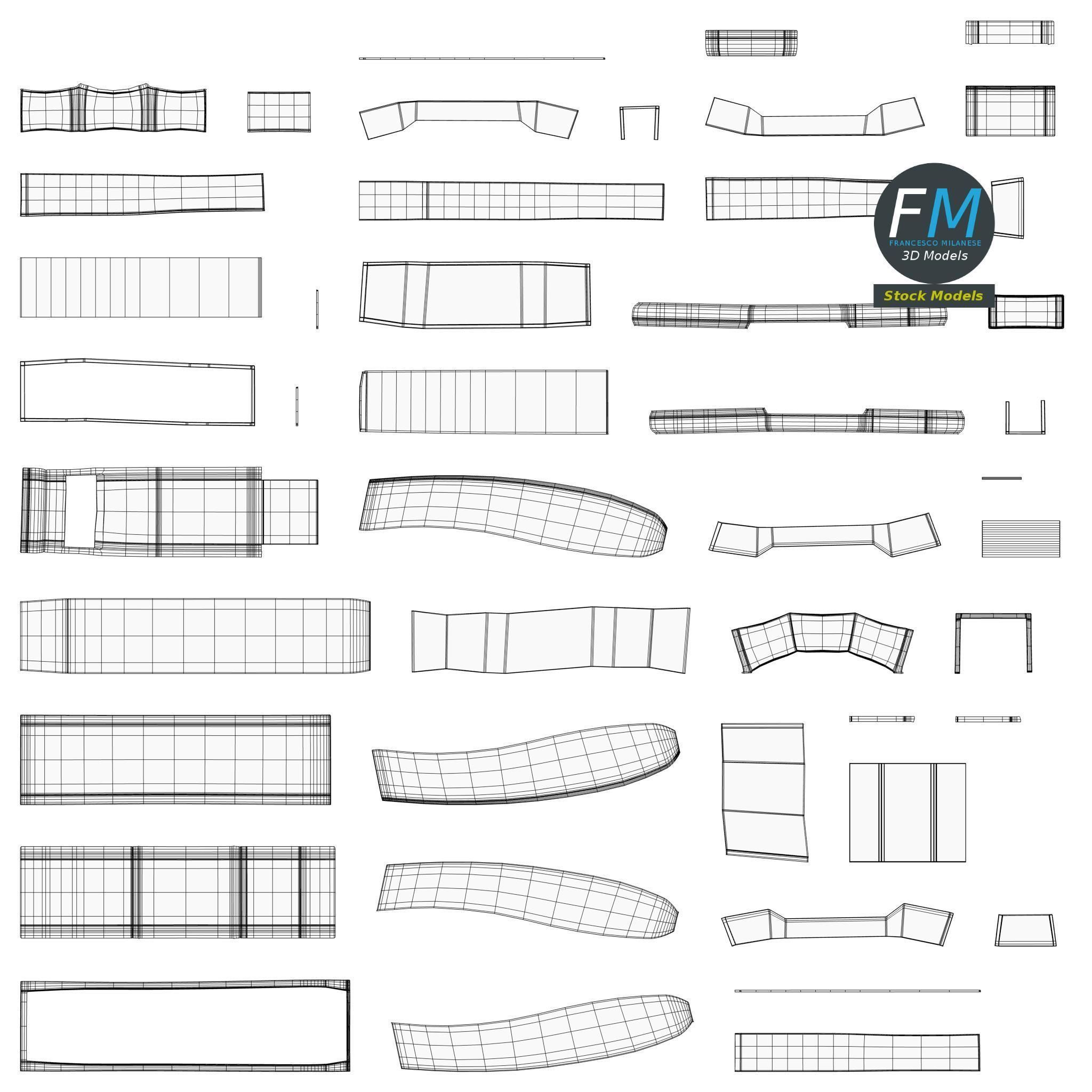 Stapler receipt printer 3D model_11