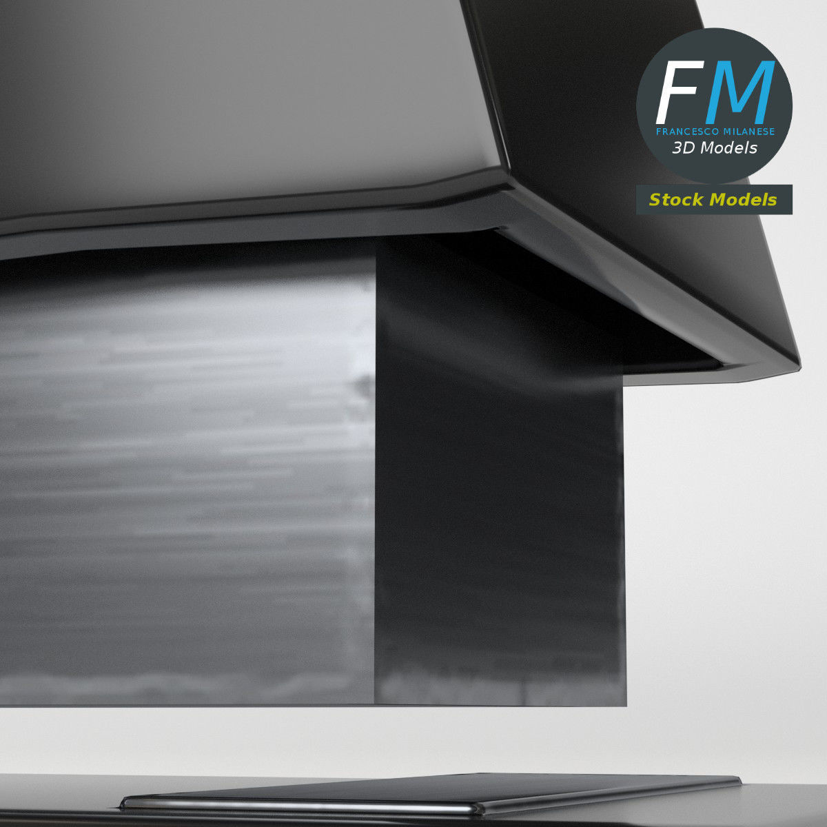 Stapler receipt printer 3D model_5