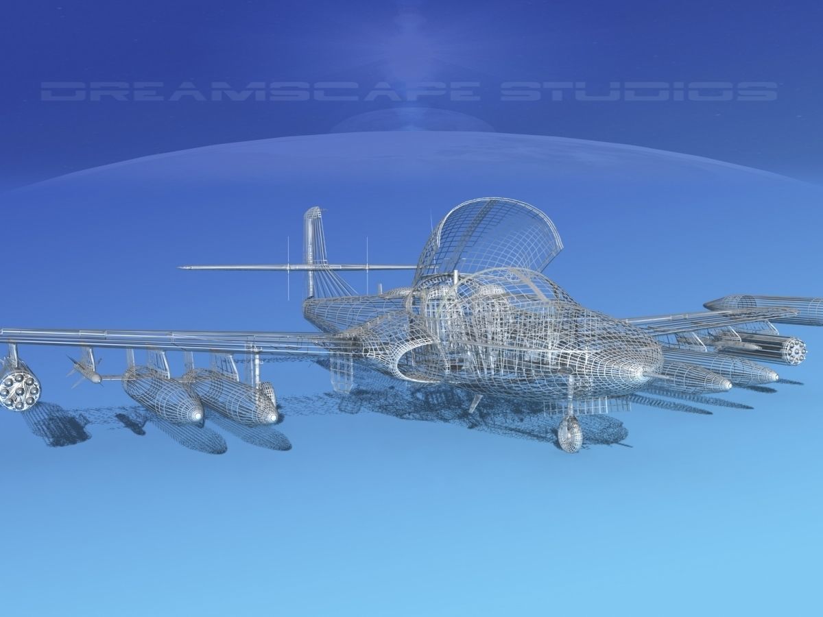 Cessna A-37B Dragonfly V03 USAF 3D model_13