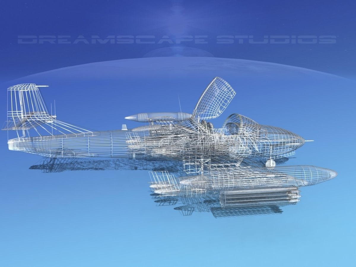 Cessna A-37B Dragonfly V03 USAF 3D model_11