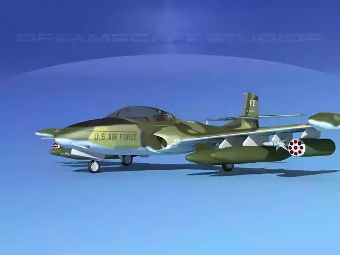 Cessna A-37B Dragonfly V03 USAF 3D model