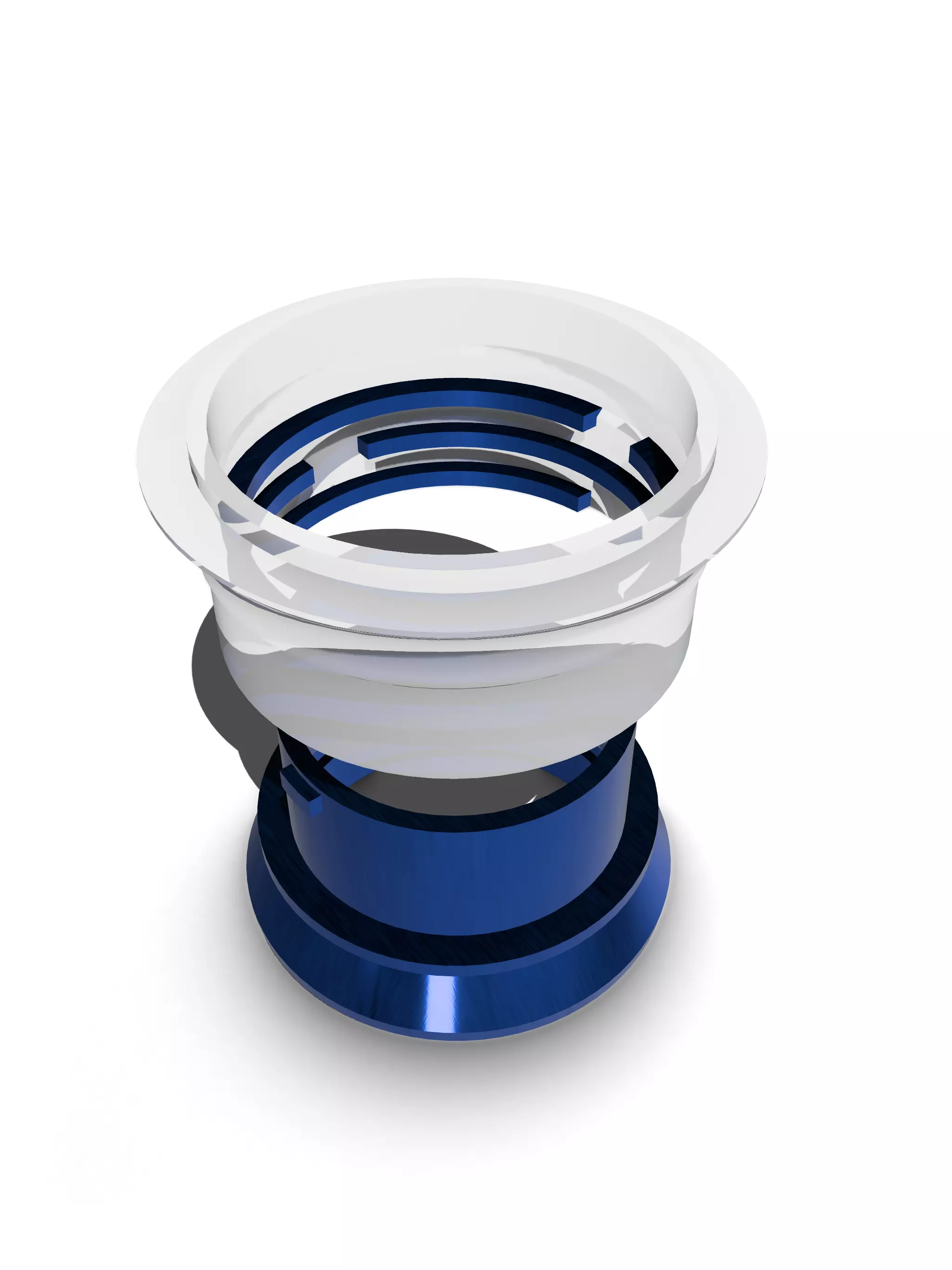 Workshop air intake adjustable for Dyno or tuning 3D print model_1