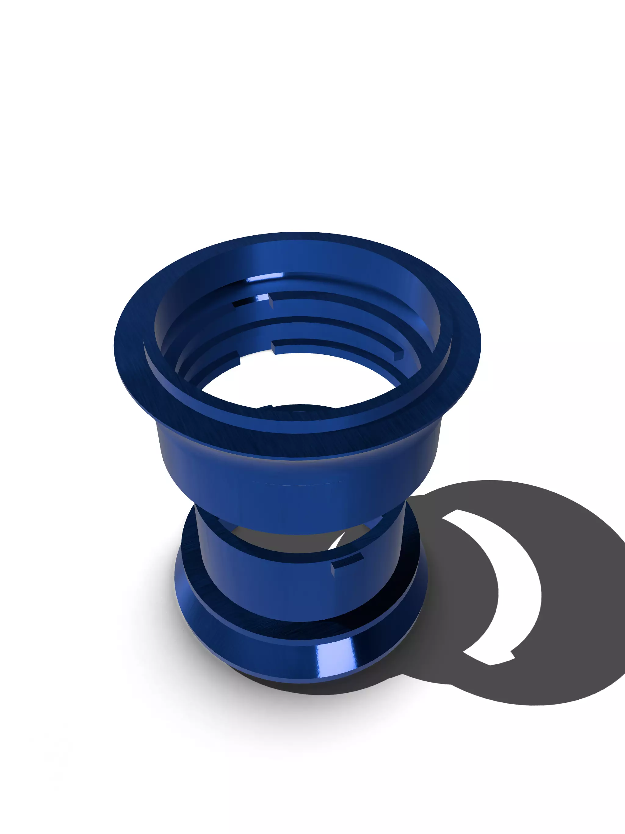 Workshop air intake adjustable for Dyno or tuning 3D print model_3