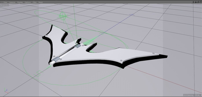 Batman symbol 3D model