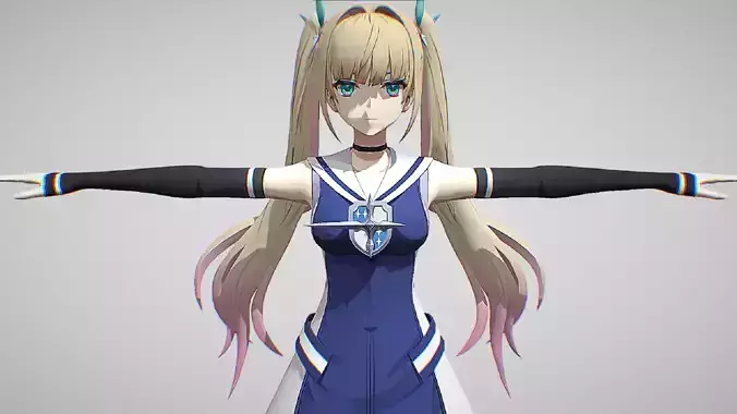 Guinevere - Lancelot Academy Uniform - Aster Tatariqus