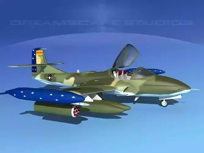 Cessna A-37 Dragonfly V06 Vietnam 3D model