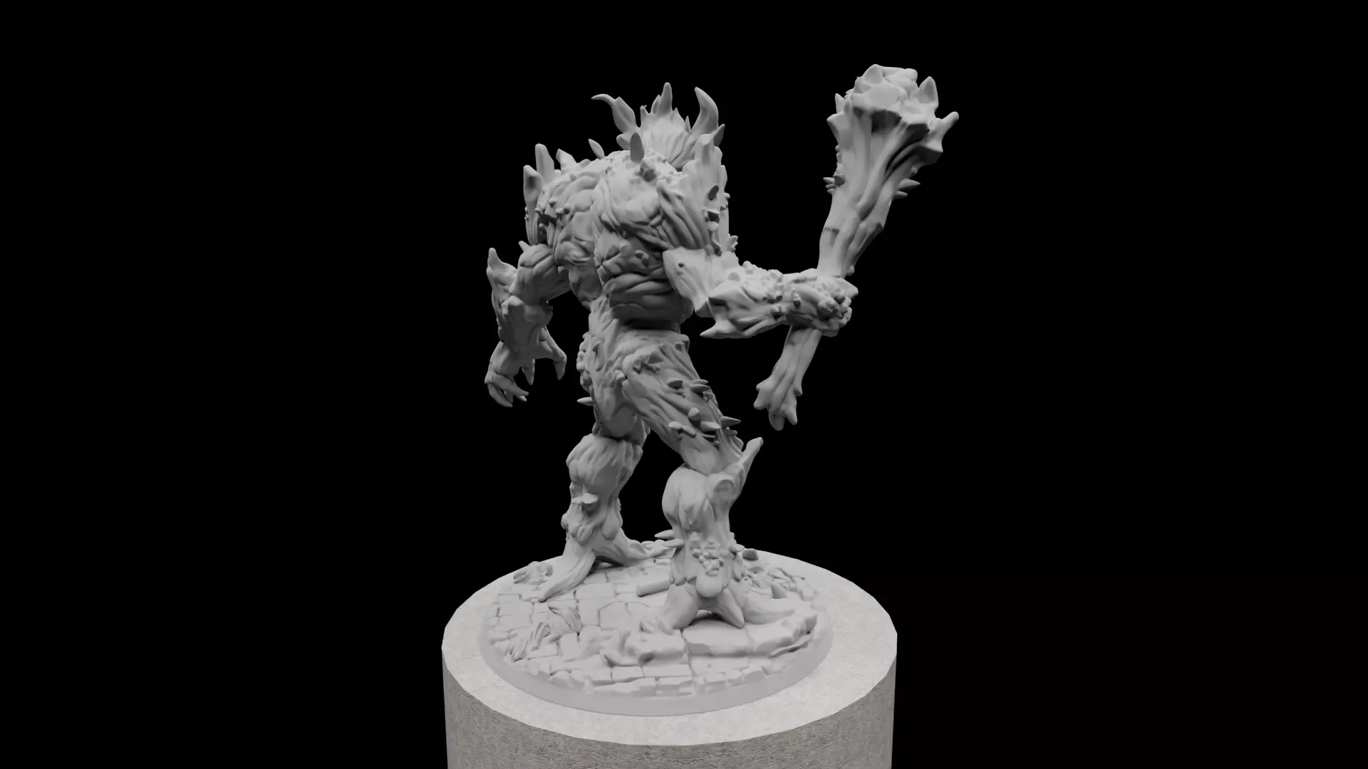 The Elderwood Colossus 3d print model 3D print model_3