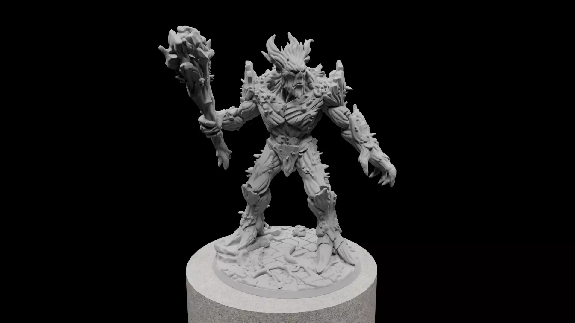 The Elderwood Colossus 3d print model 3D print model_0