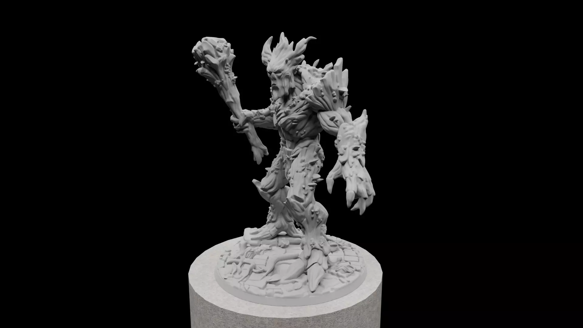 The Elderwood Colossus 3d print model 3D print model_1
