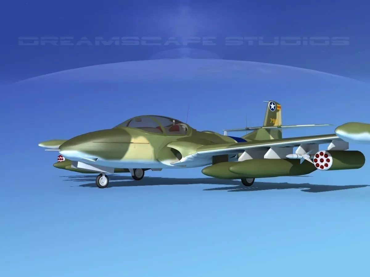 Cessna A-37 Dragonfly V07 Vietnam 3D model