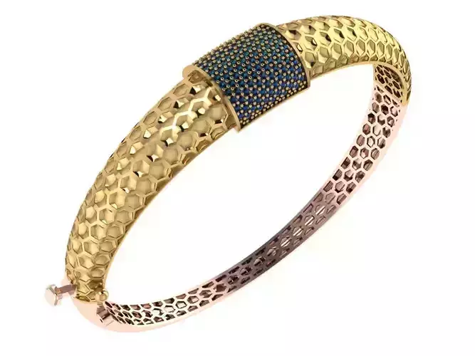 Custom Design Gold Bracelet