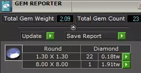 Round Enagagement Ring 3D print model_14