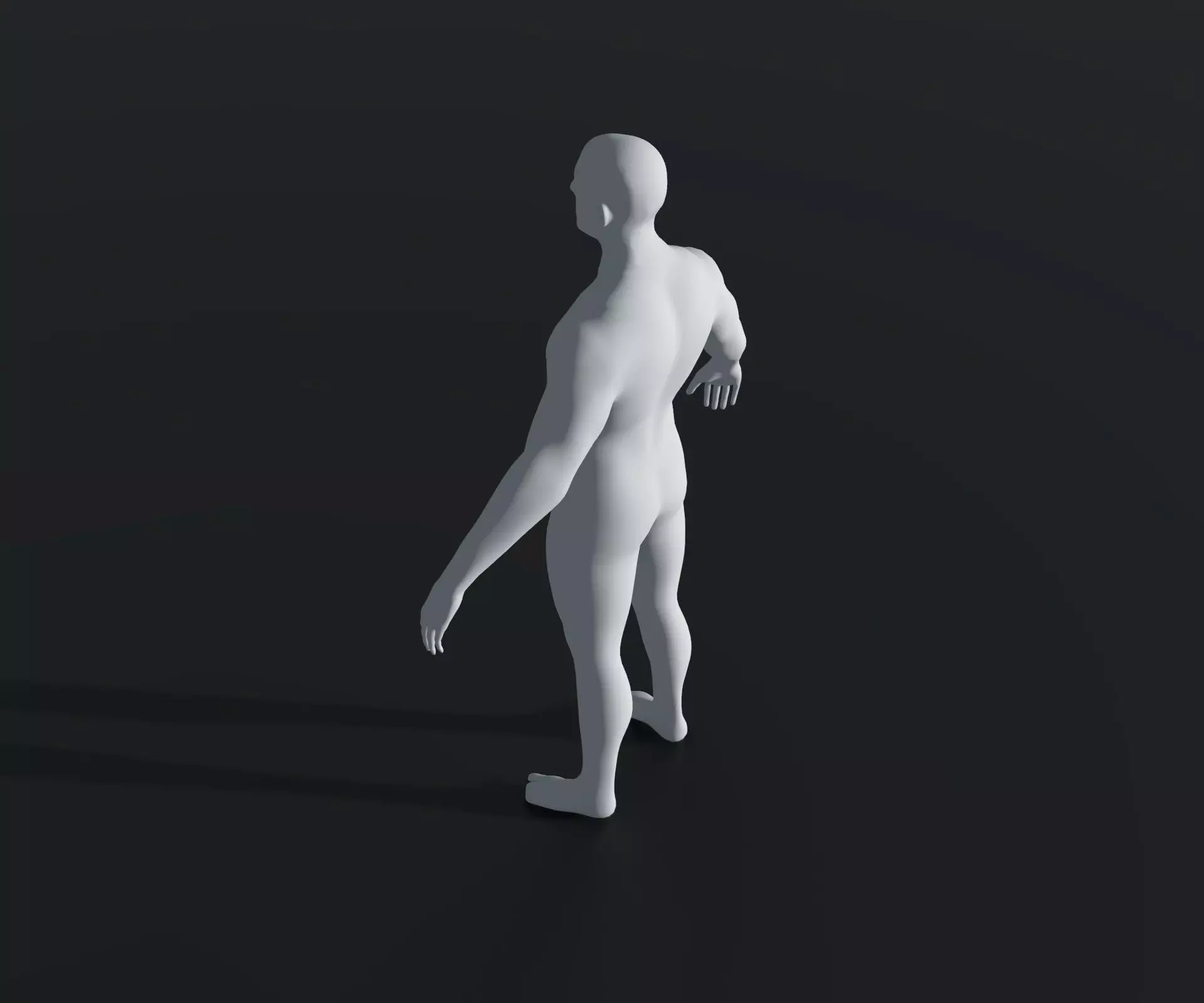Male Female Base Mesh 28 Animations 20K Poly 76 Sound Effects Low-poly 3D model_30
