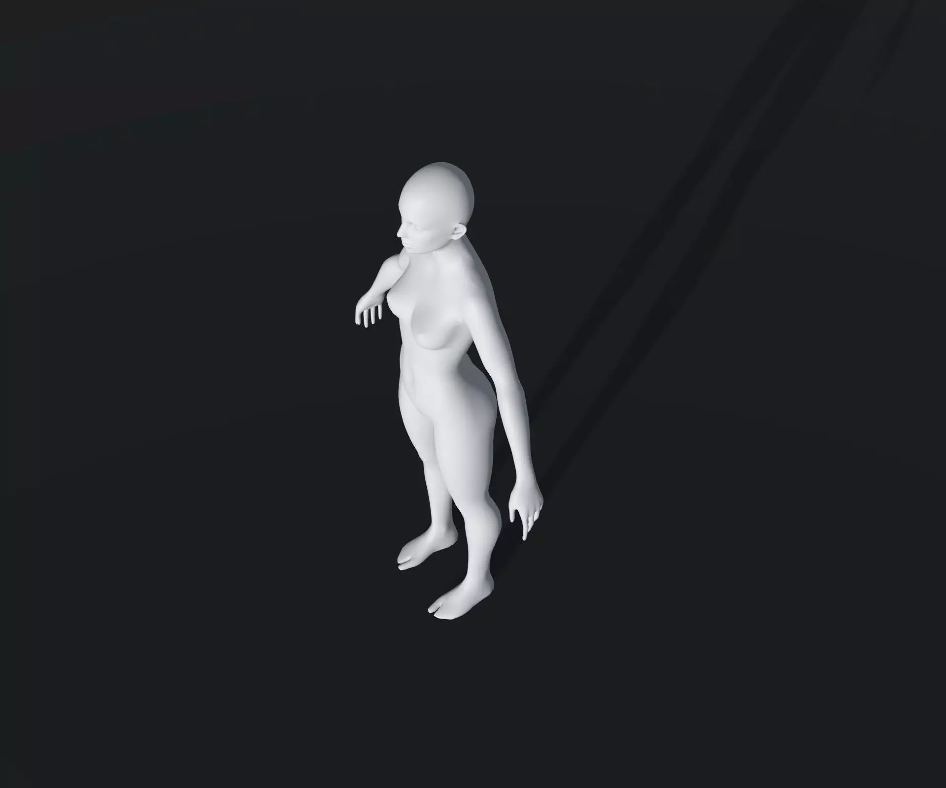 Male Female Base Mesh 28 Animations 20K Poly 76 Sound Effects Low-poly 3D model_19