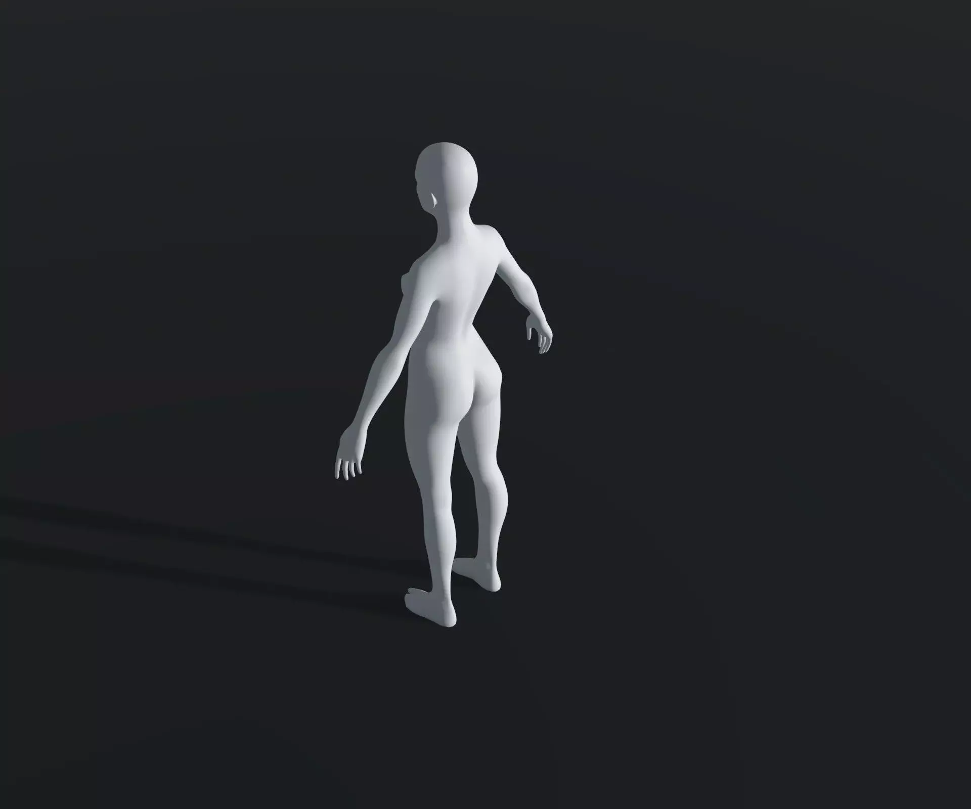 Male Female Base Mesh 28 Animations 20K Poly 76 Sound Effects Low-poly 3D model_10