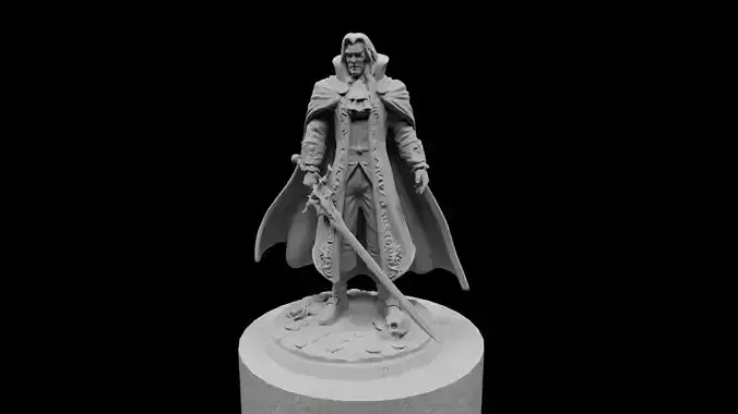 The Crimson Regent 3d print