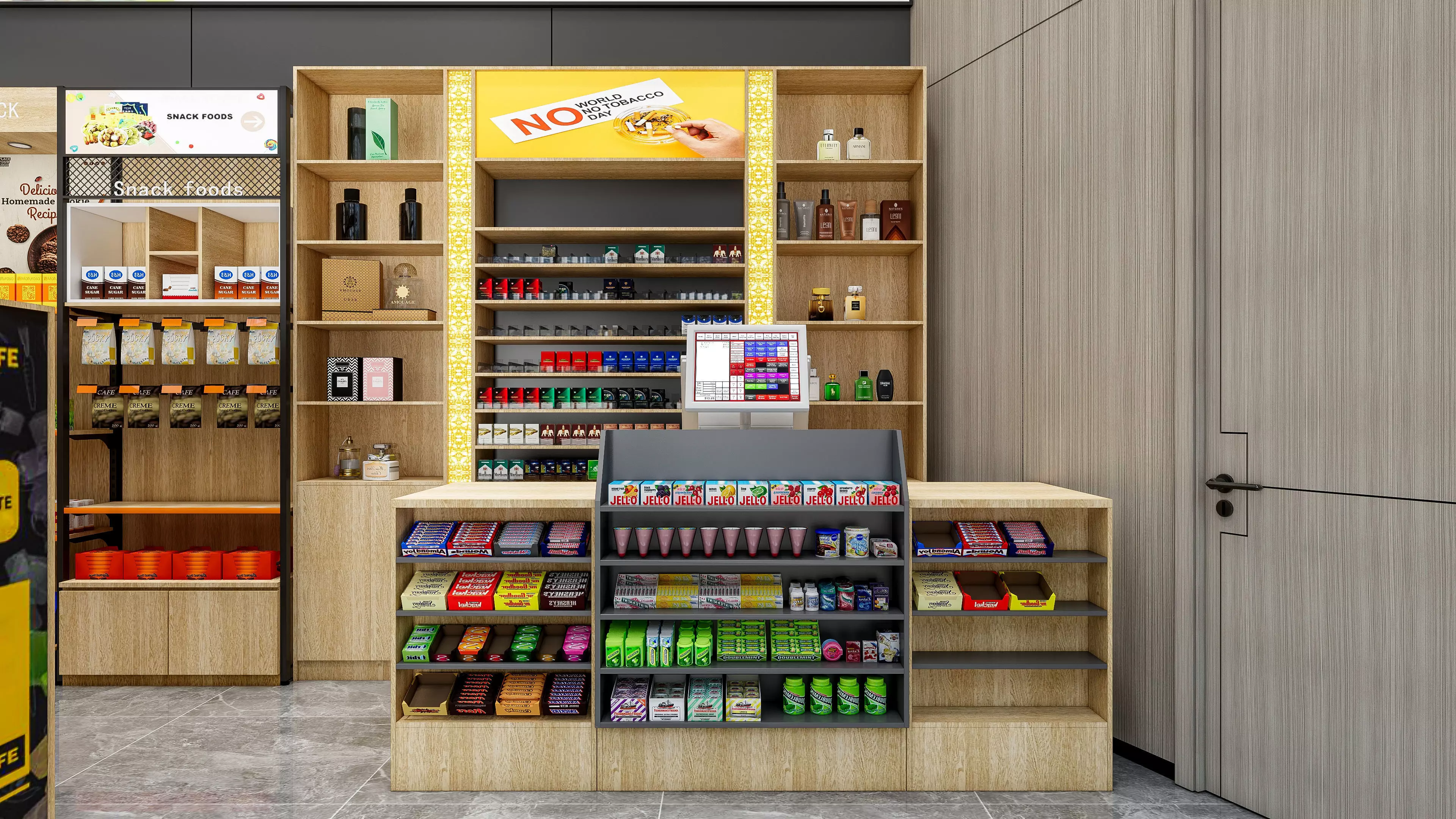 Supermarket Hypermarket Convenience Store 3 3D model_6