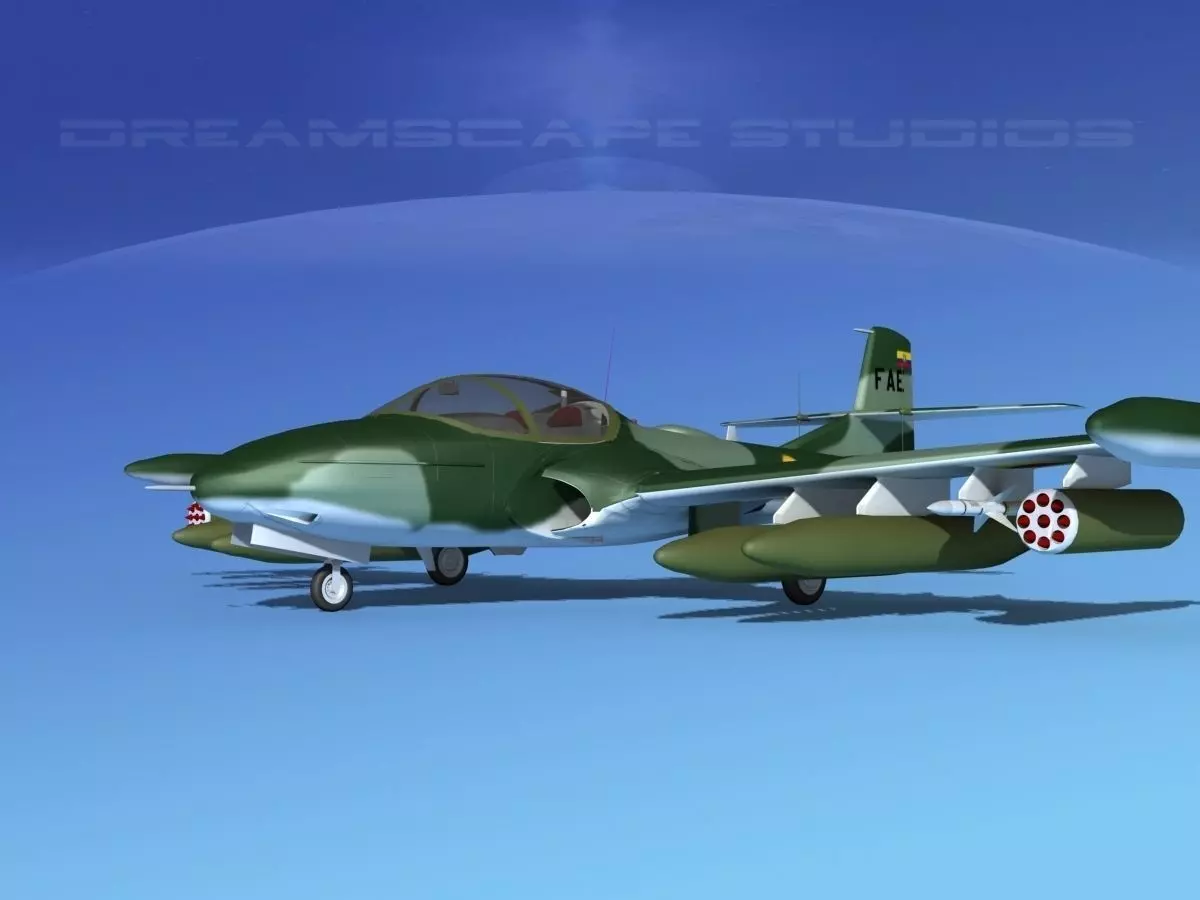 Cessna A-37 Dragonfly Equador 3D model