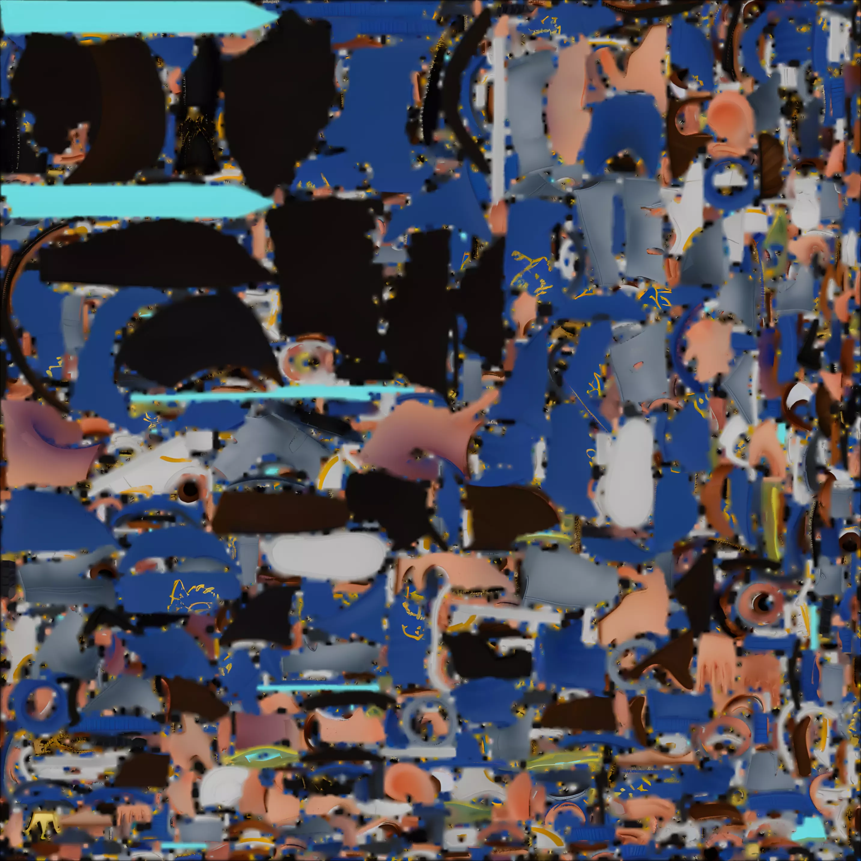 Chibi Arthur Street King 3D Model Urban Fantasy Character 3D model_1