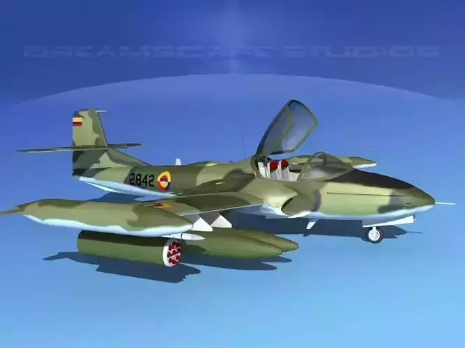 Cessna A-37 Dragonfly Columbia 3D model