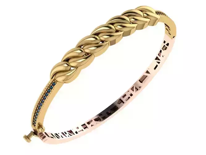 Custom Design Gold Bracelet