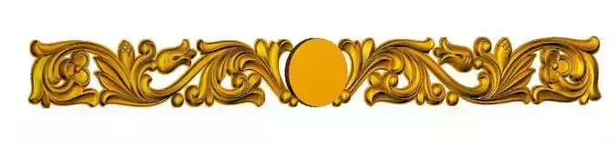 Ornament Floar STL Design-Central