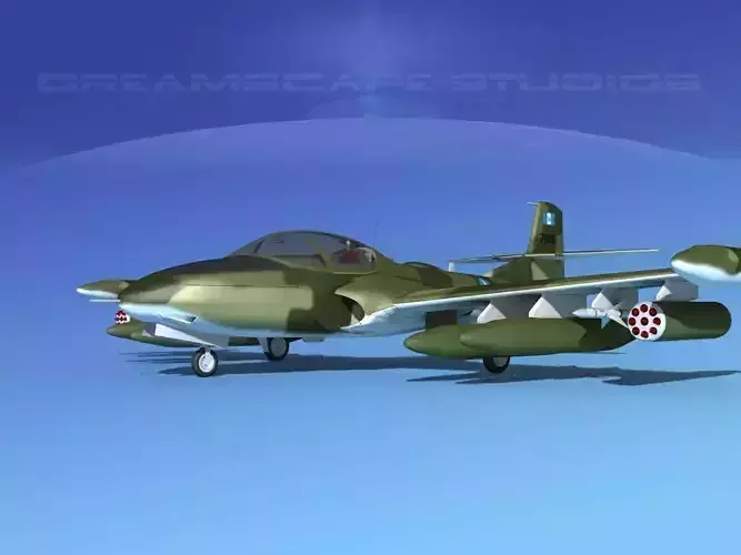 Cessna A-37 Dragonfly Guatemala 3D model