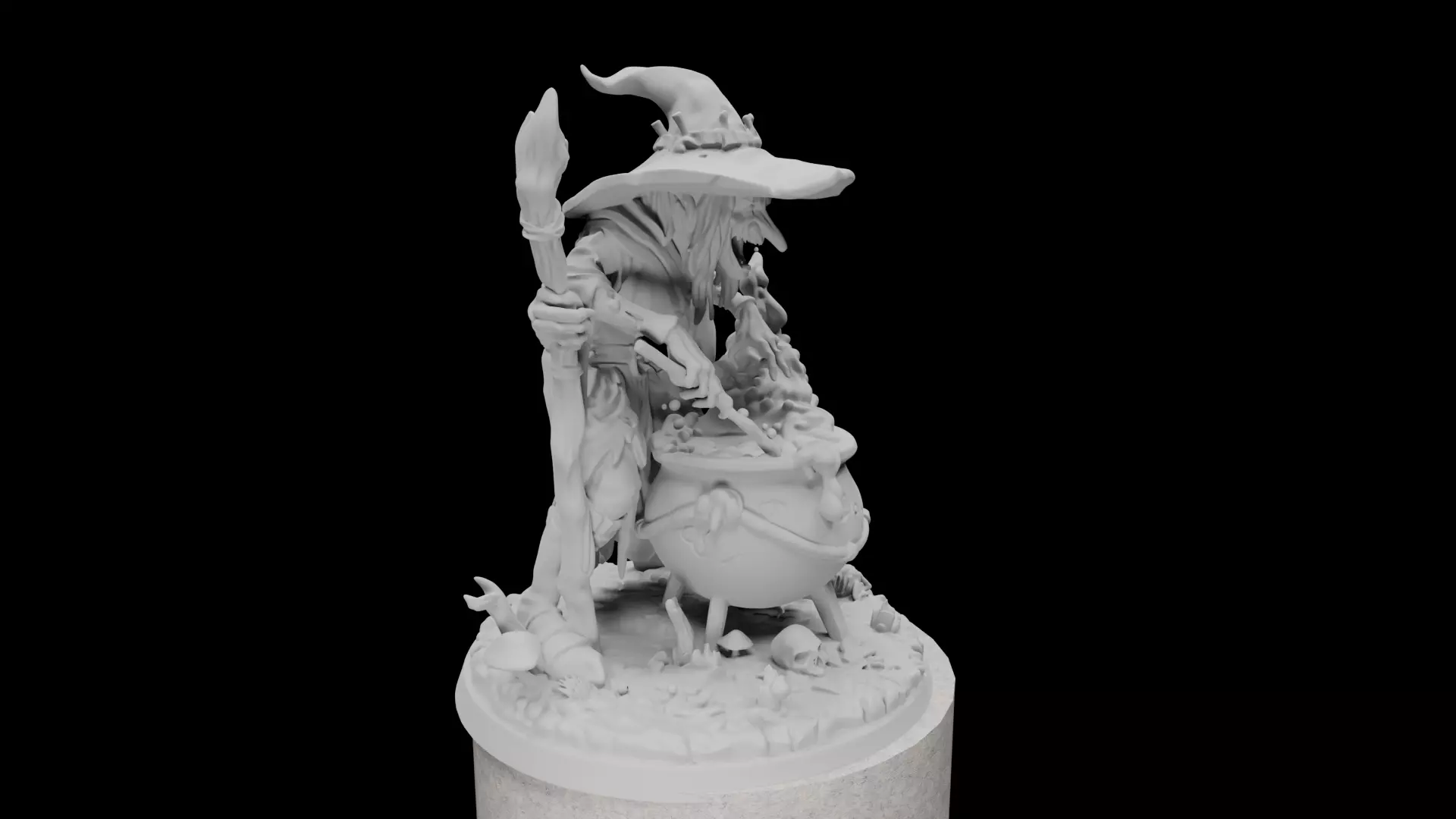 The Fen Hag of Whispering Brews 3D print model_4