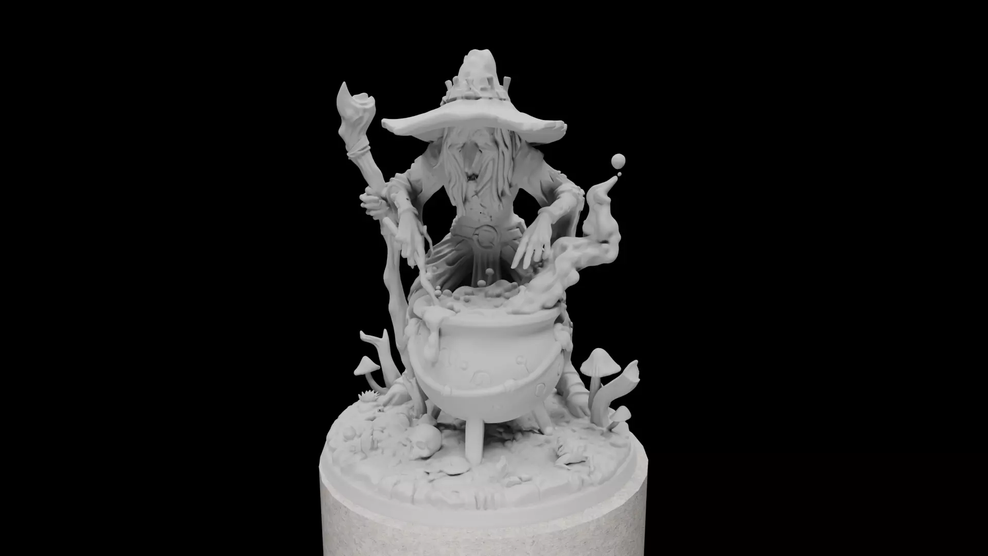 The Fen Hag of Whispering Brews 3D print model_0