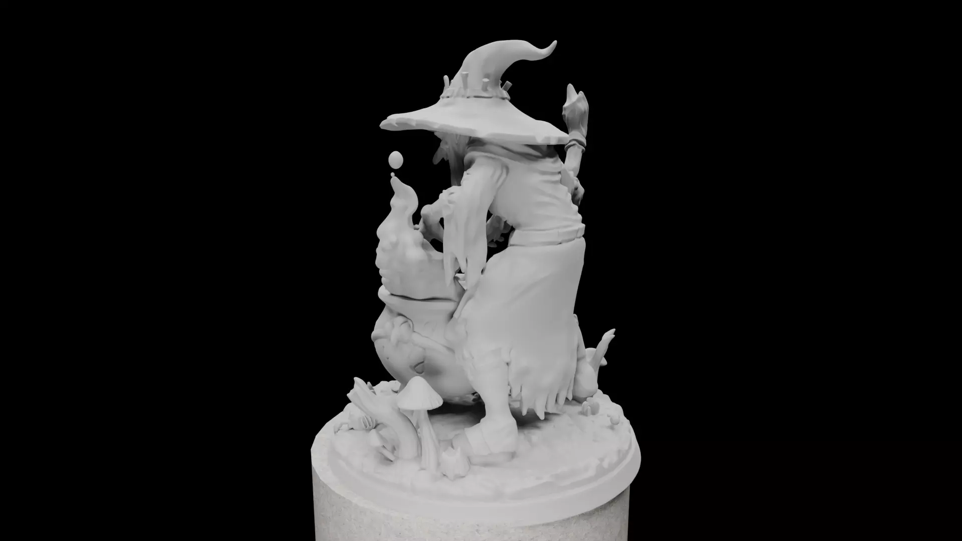 The Fen Hag of Whispering Brews 3D print model_5