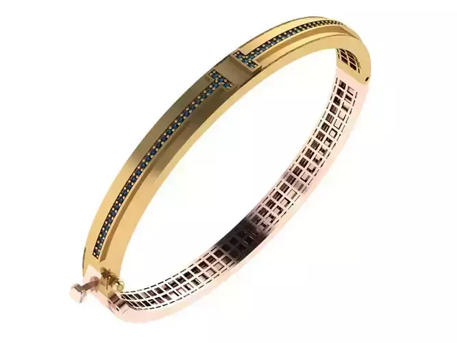 Custom Design Gold Bracelet