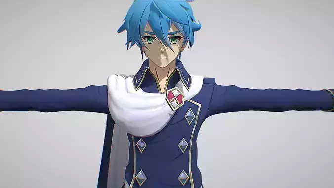 Lancelot - Academy Uniform - High Fantasy RPG - Aster Tatariqus