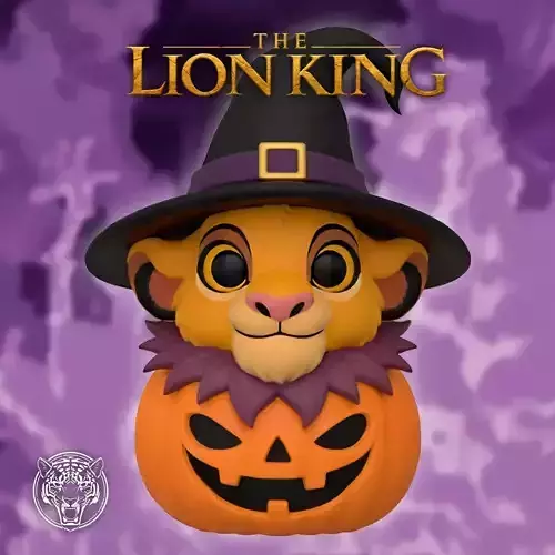 Halloween Simba - The Lion King 3D print model