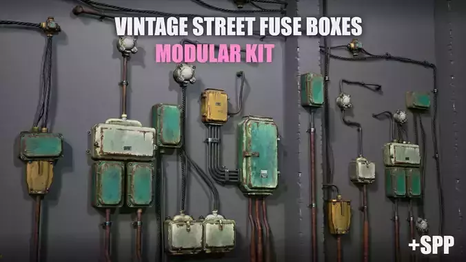 Vintage Street Fuse Boxes Modular Kit