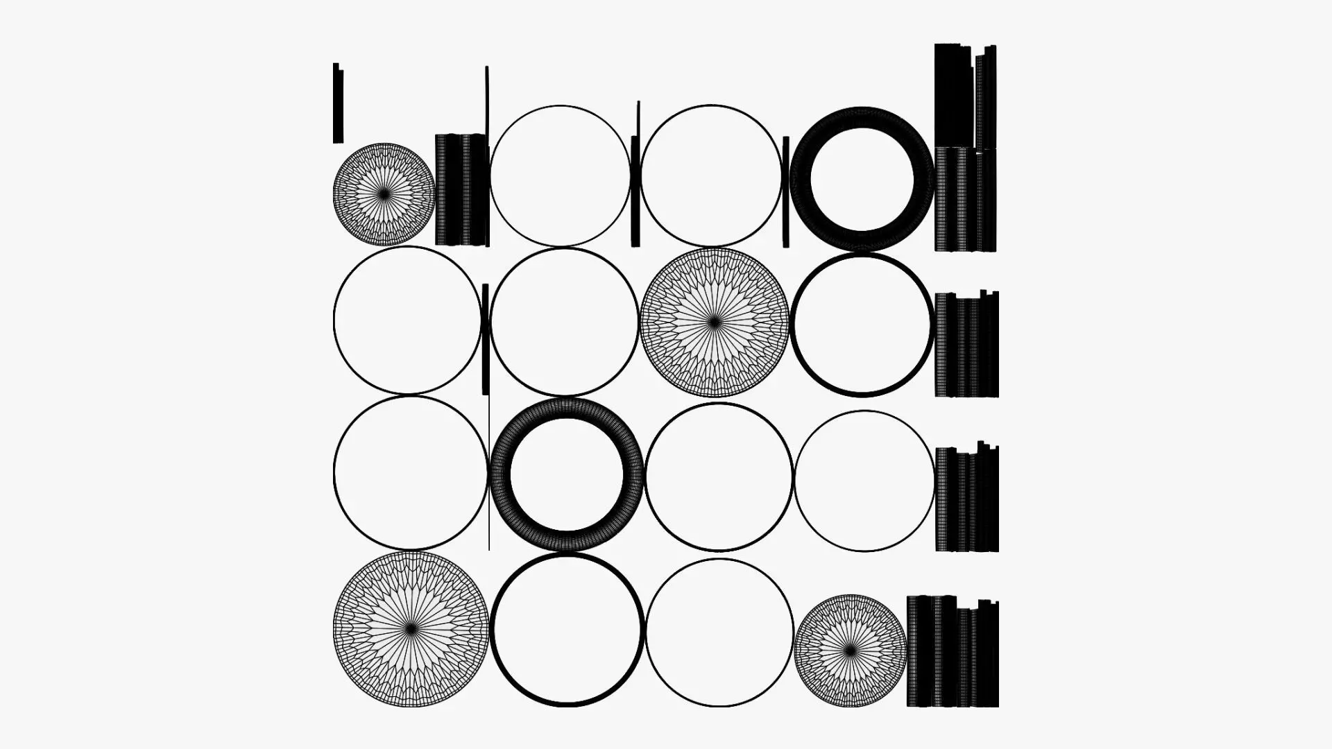 Flat Tin Packaging - Geometry Only No Textures No Materials 3D model_7