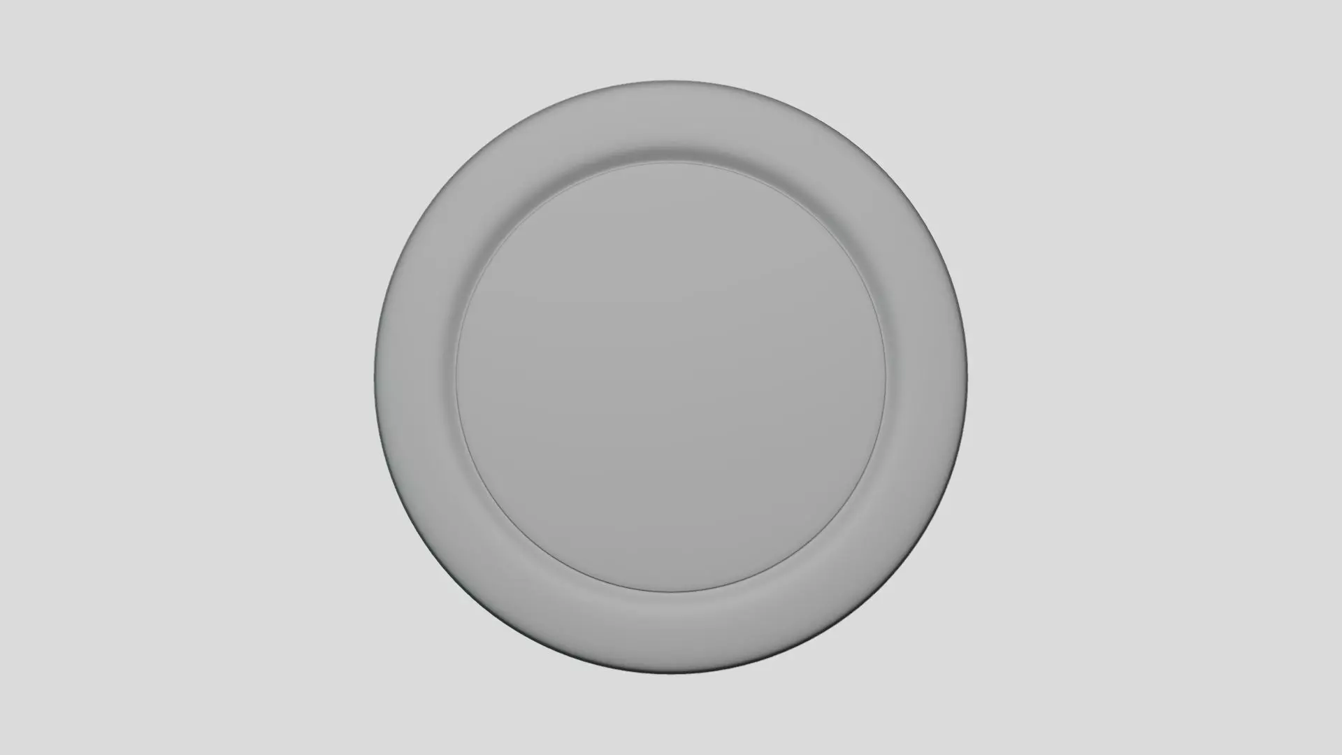 Flat Tin Packaging - Geometry Only No Textures No Materials 3D model_2