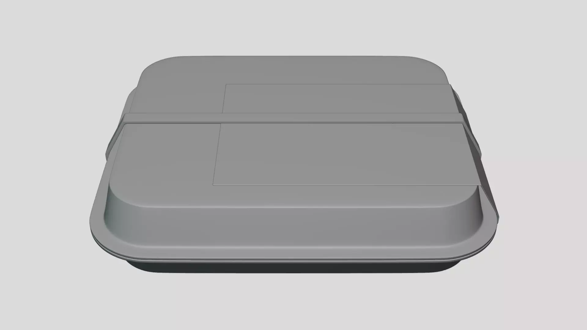 Box Package - Geometry Only No Textures No Materials 3D model_2