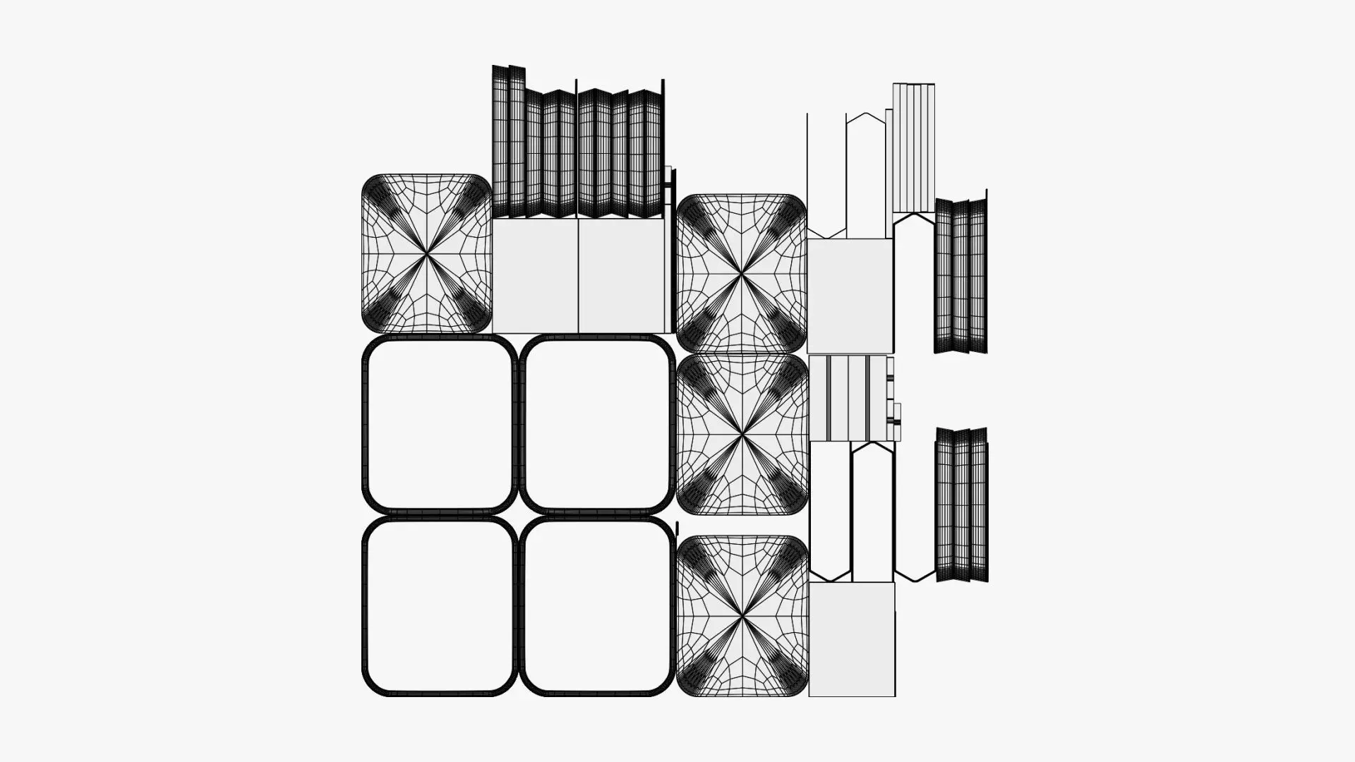 Box Package - Geometry Only No Textures No Materials 3D model_6