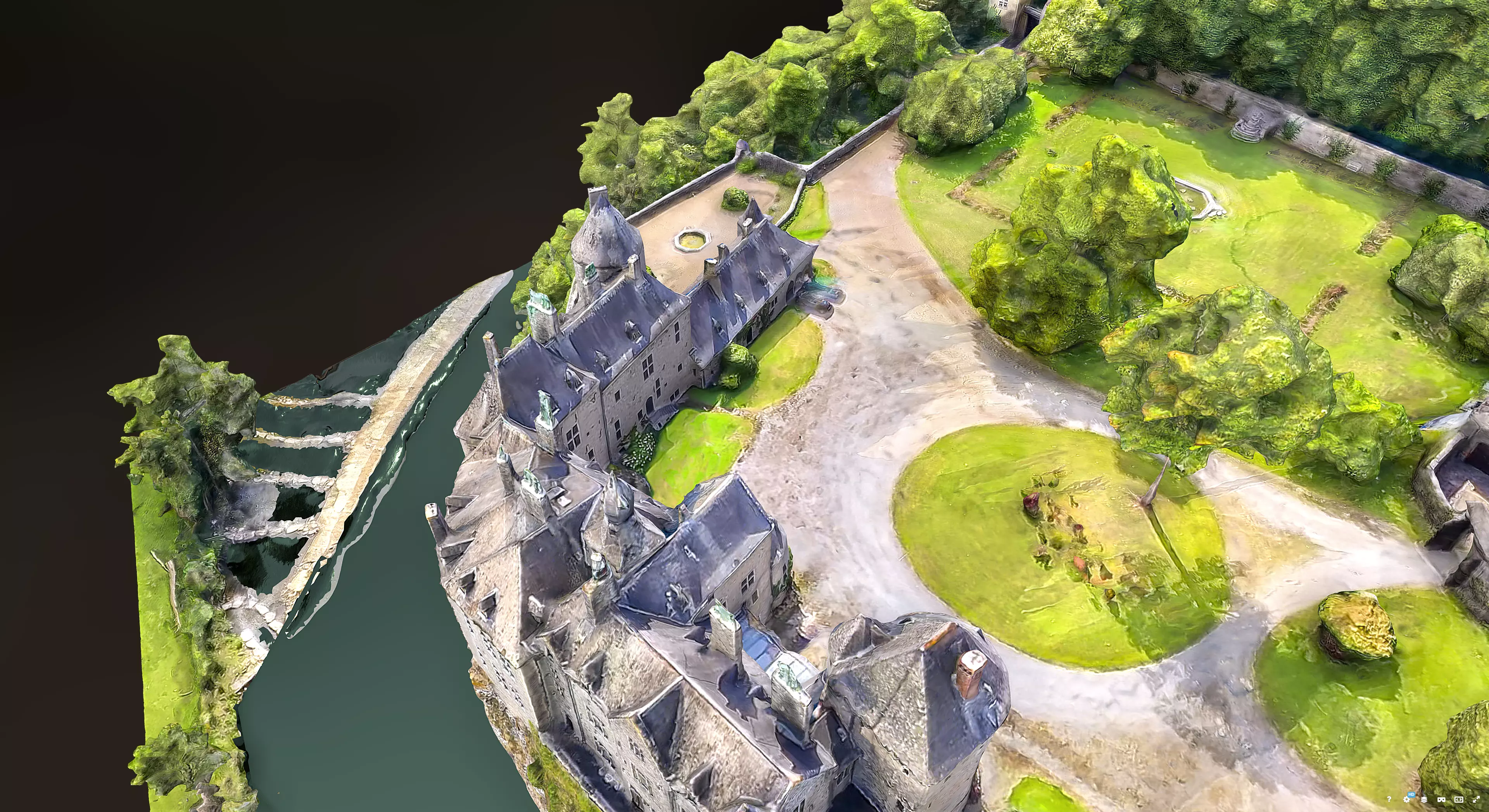 Walzin Castle 3D model_4