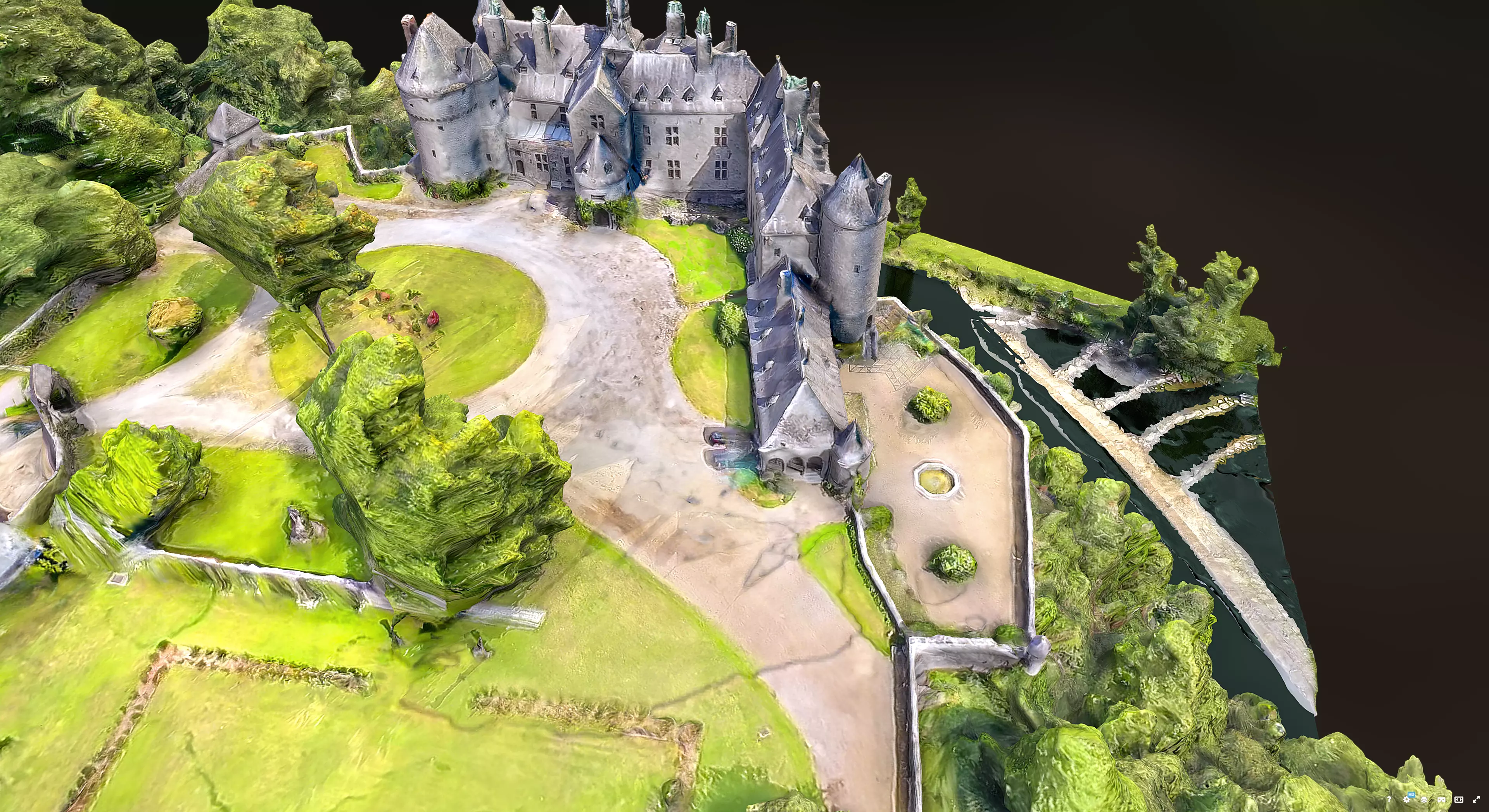 Walzin Castle 3D model_5