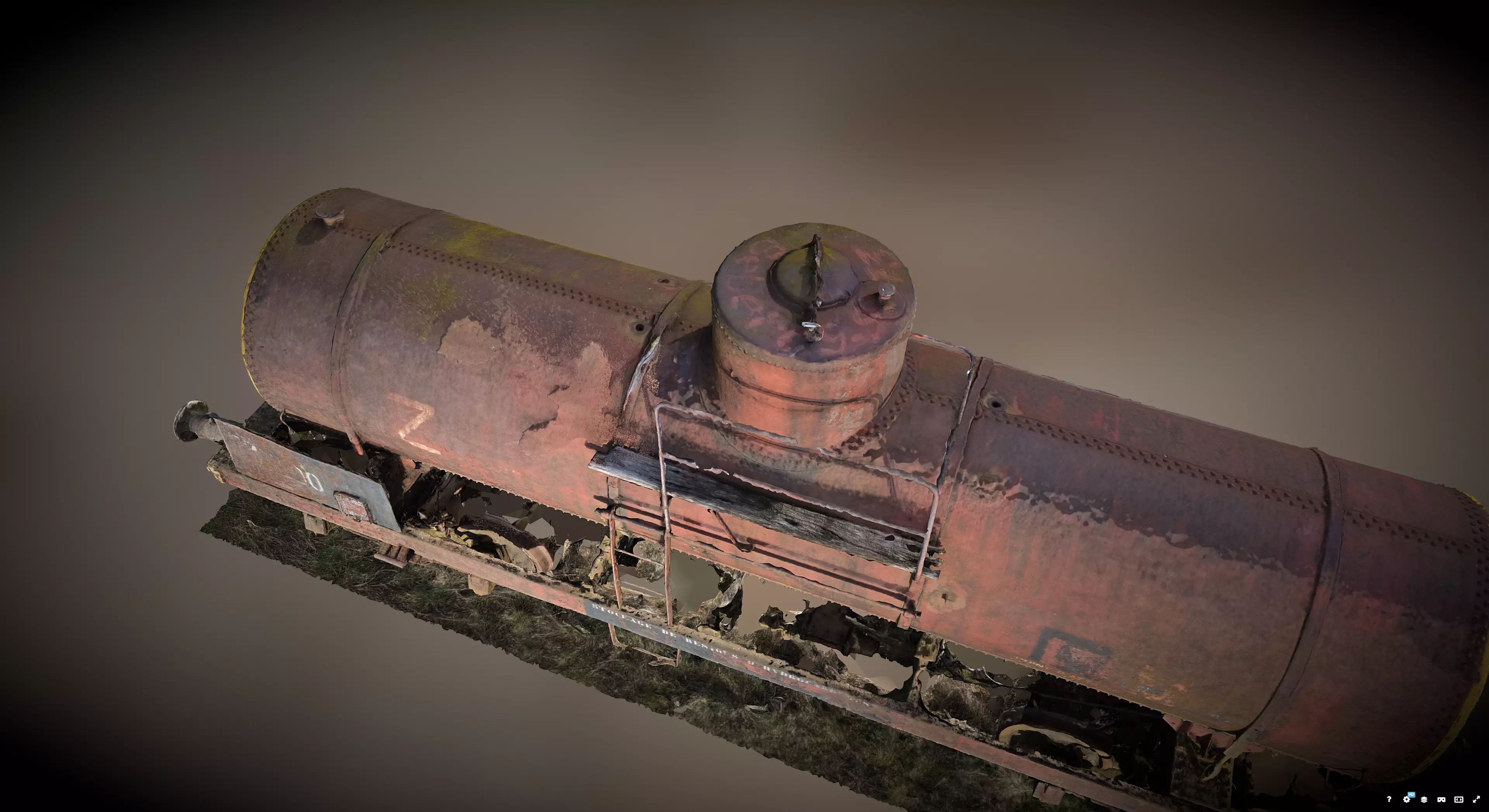 Wagon Citerne 3D model_6