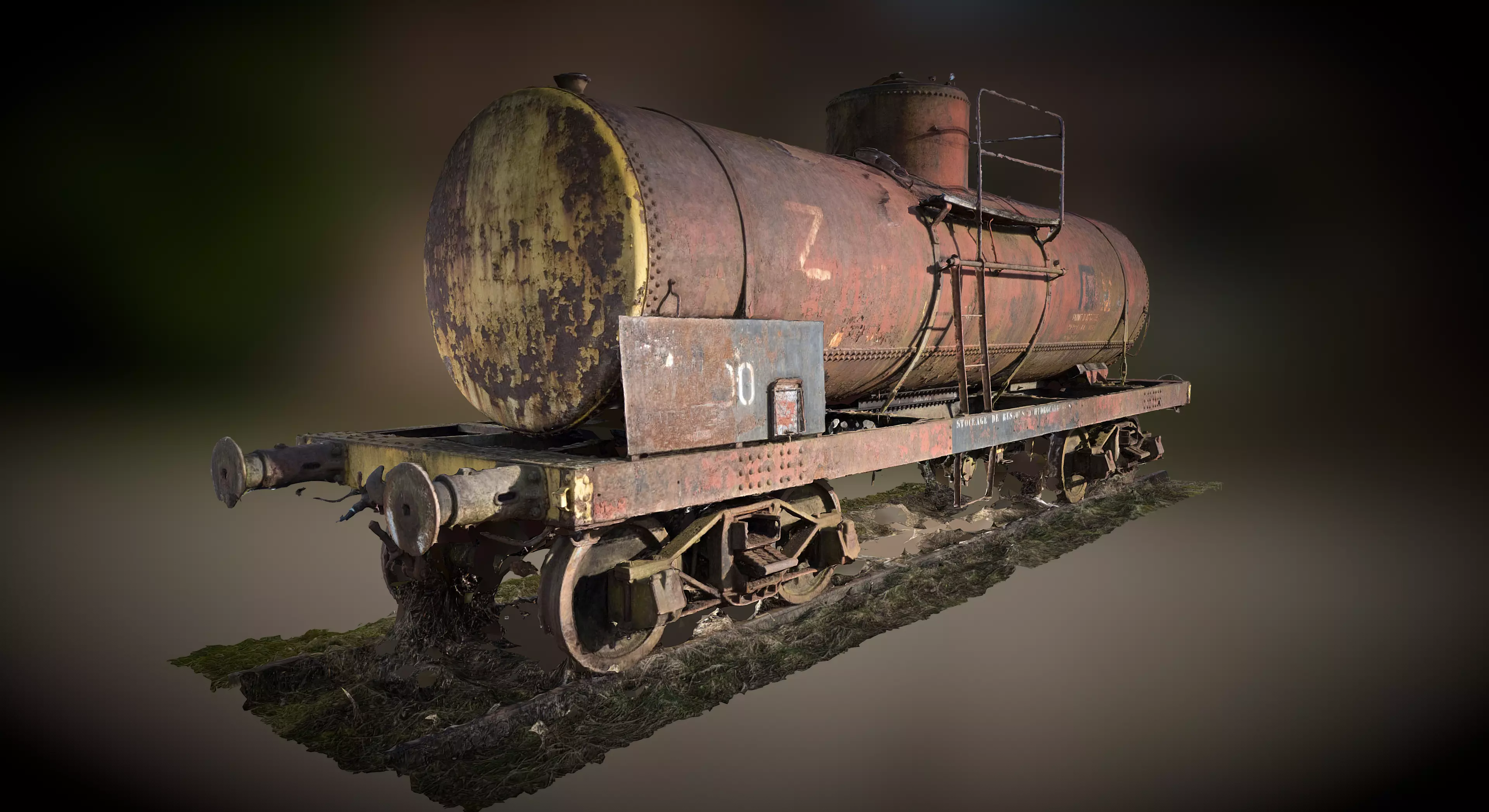 Wagon Citerne 3D model_0