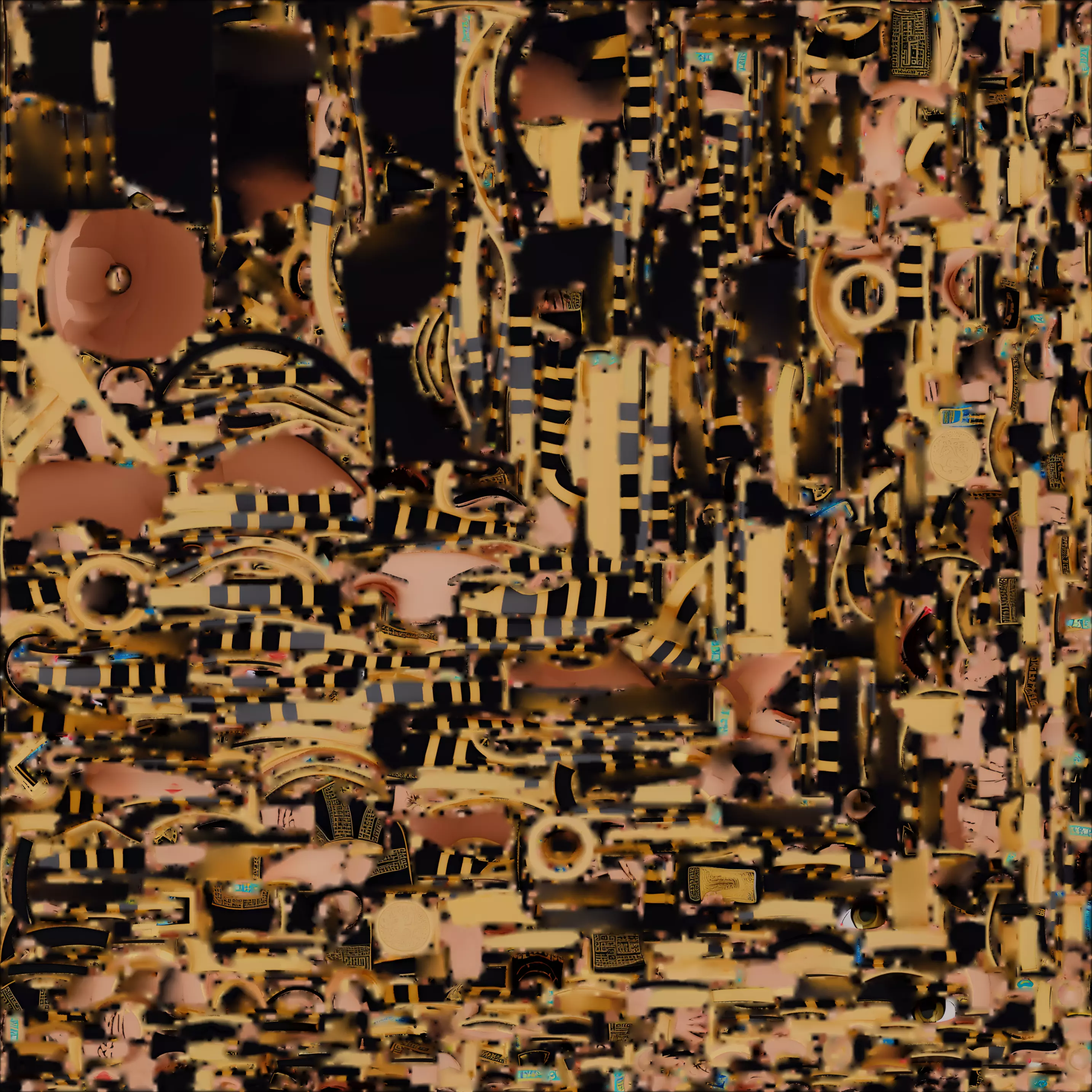 Chibi Cleopatra Cyber Queen 3D Model Urban Royalty 3D model_4