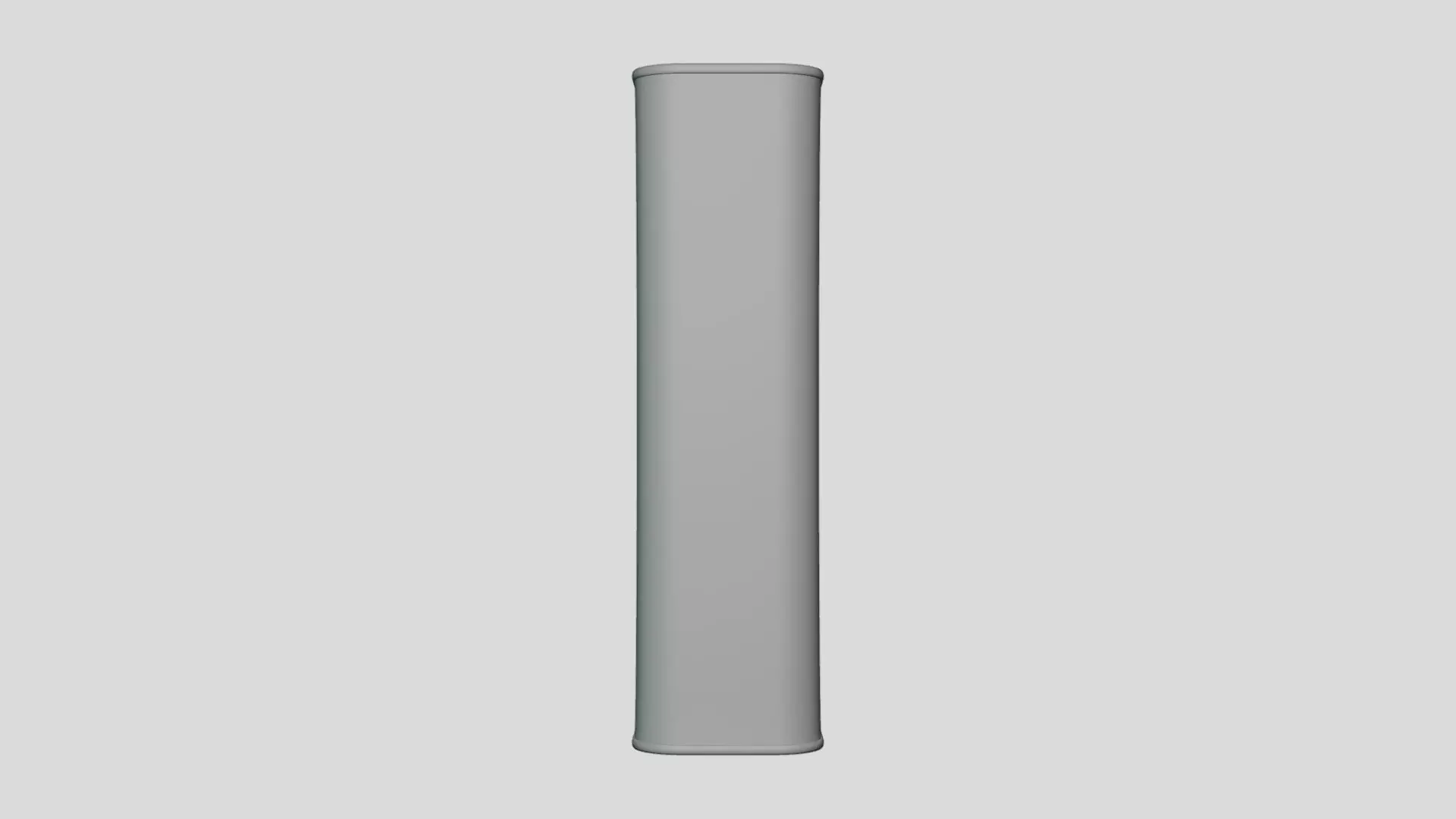 Round Can Ring - Geometry Only No Textures No Materials 3D model_2