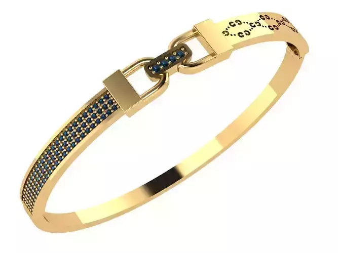Custom Design Gold Bracelet
