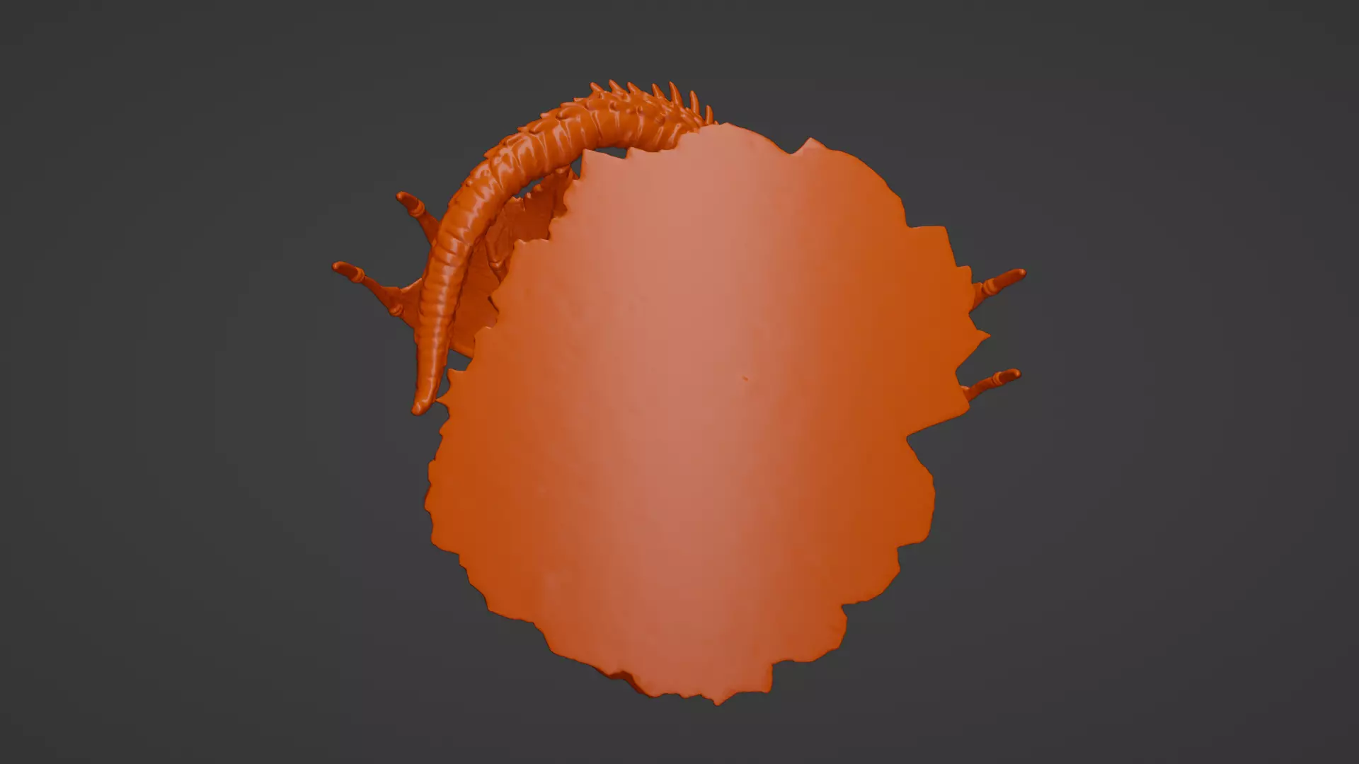 3D Printable Stl Majestic Dragon Sculpture 3D print model_6