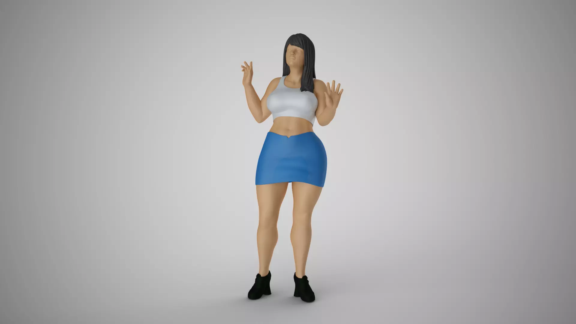 Female Nova Reach Fold 3D print model_0